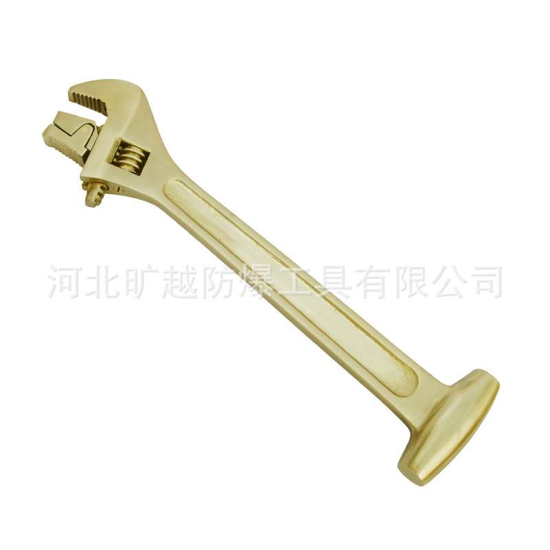 防爆管活三用扳手无火花多用扳手旷越防爆工具厂家供应铝青铜扳手
