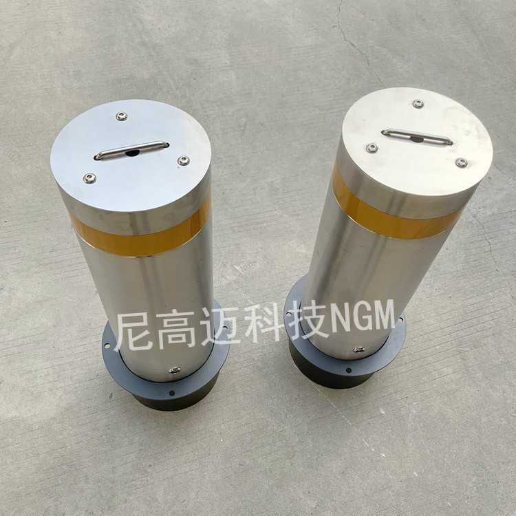 公园可移动路桩反光防撞柱手提护桩挡车拆卸路障升降地柱景观路庄