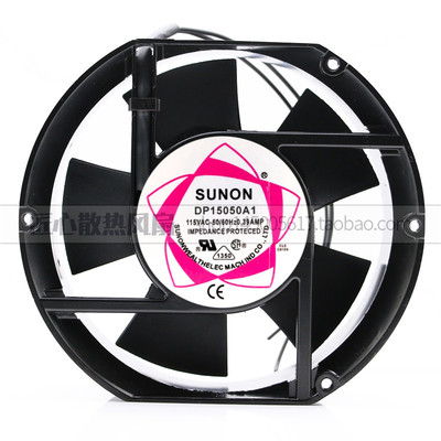 原装SUNON/建准 DF15050A1 AC115V 0.39A 17251 机柜散热风扇17CM