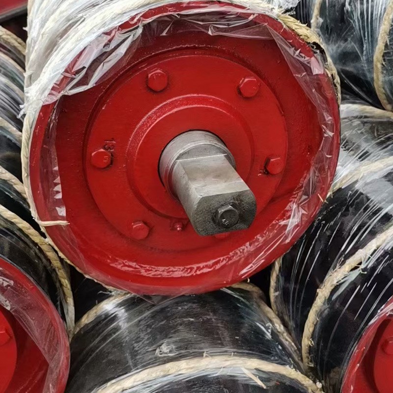 流水线输送带滚筒输送机传动滚筒无动力改向滚筒矿用运煤厂家