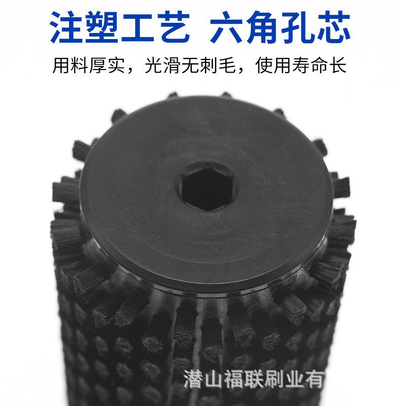 滑雪板打蜡滚刷 抛光滚刷 雪板打蜡套装 尼龙刷 马毛刷 铜丝刷