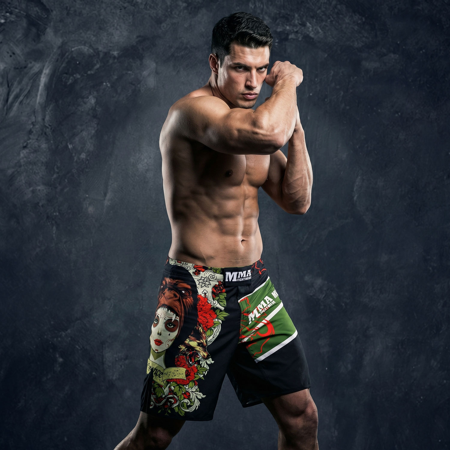 UFC搏击训练短裤男女MMA泰拳击夏