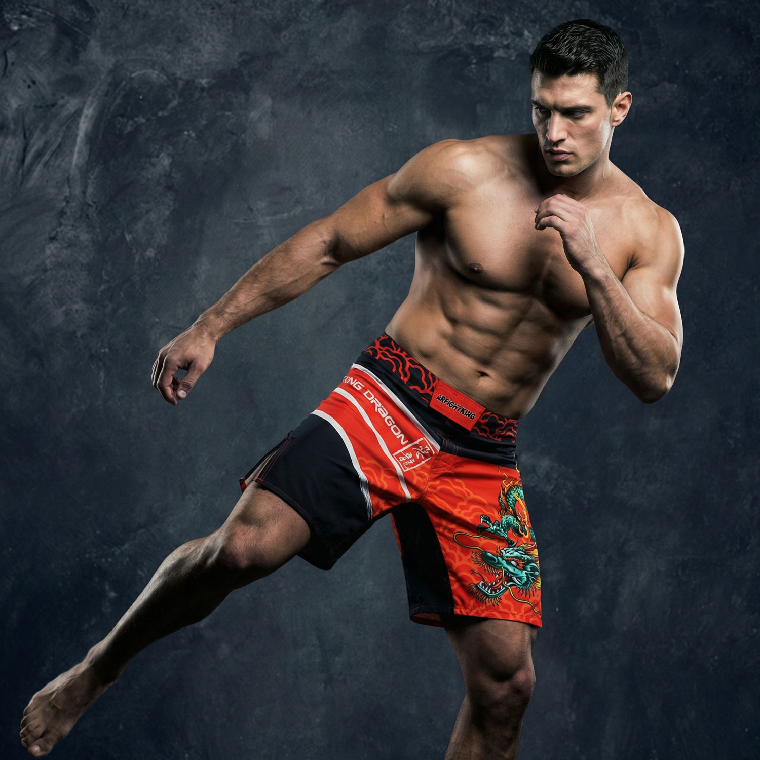 UFC速干耐磨训练短裤MMA运动拳击