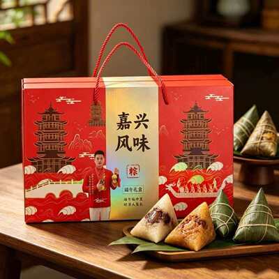旻穗嘉兴风味肉粽礼盒多口味