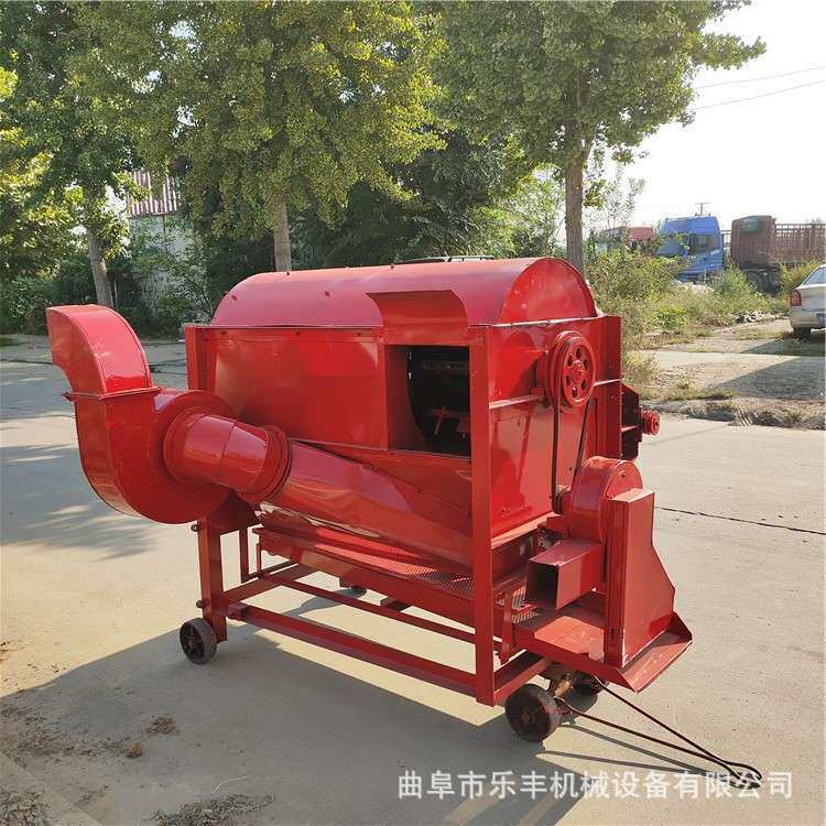 全喂入式水稻脱粒机 高粱黍米打场脱粒机 家用油菜籽脱粒机