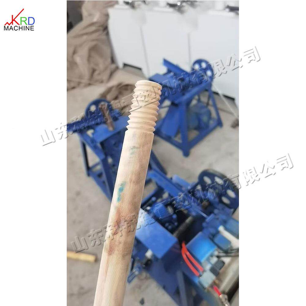 台式牙木动棒开机KRDKY506把拖杆木头套丝机小型木棒螺纹自加工设