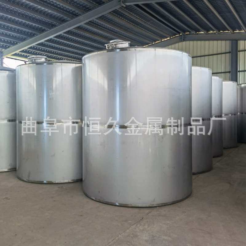304材质液体储罐立式不锈钢酒罐罐装50食品级304储存罐 1吨搅拌罐