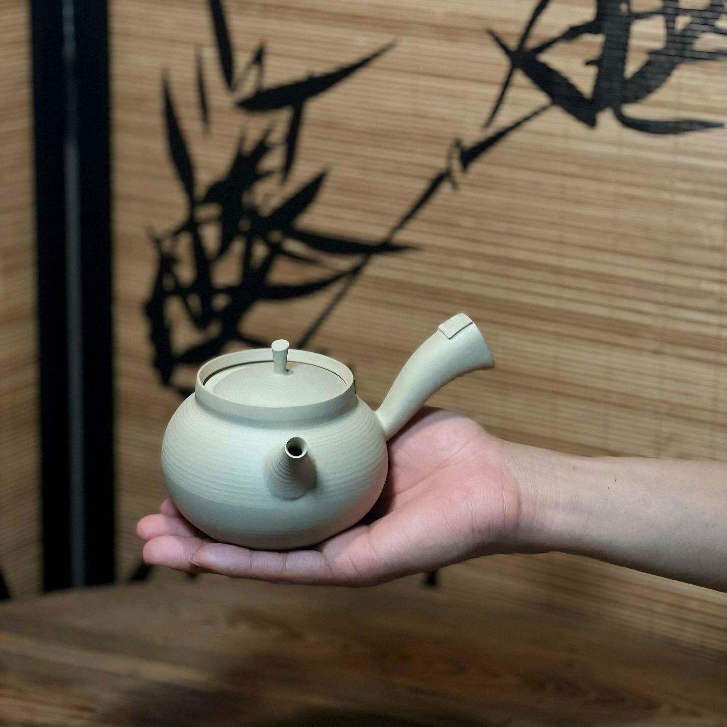 小号容量朱泥薄卡盖陶潮书茶壶州工夫茶电陶炭炉煮水薄锅仔玉煨壶