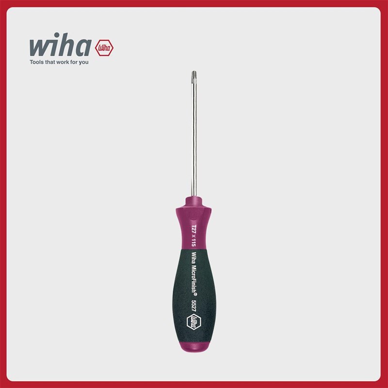 wiha威汉德国MicroFinish®防油可敲击星形螺丝起子