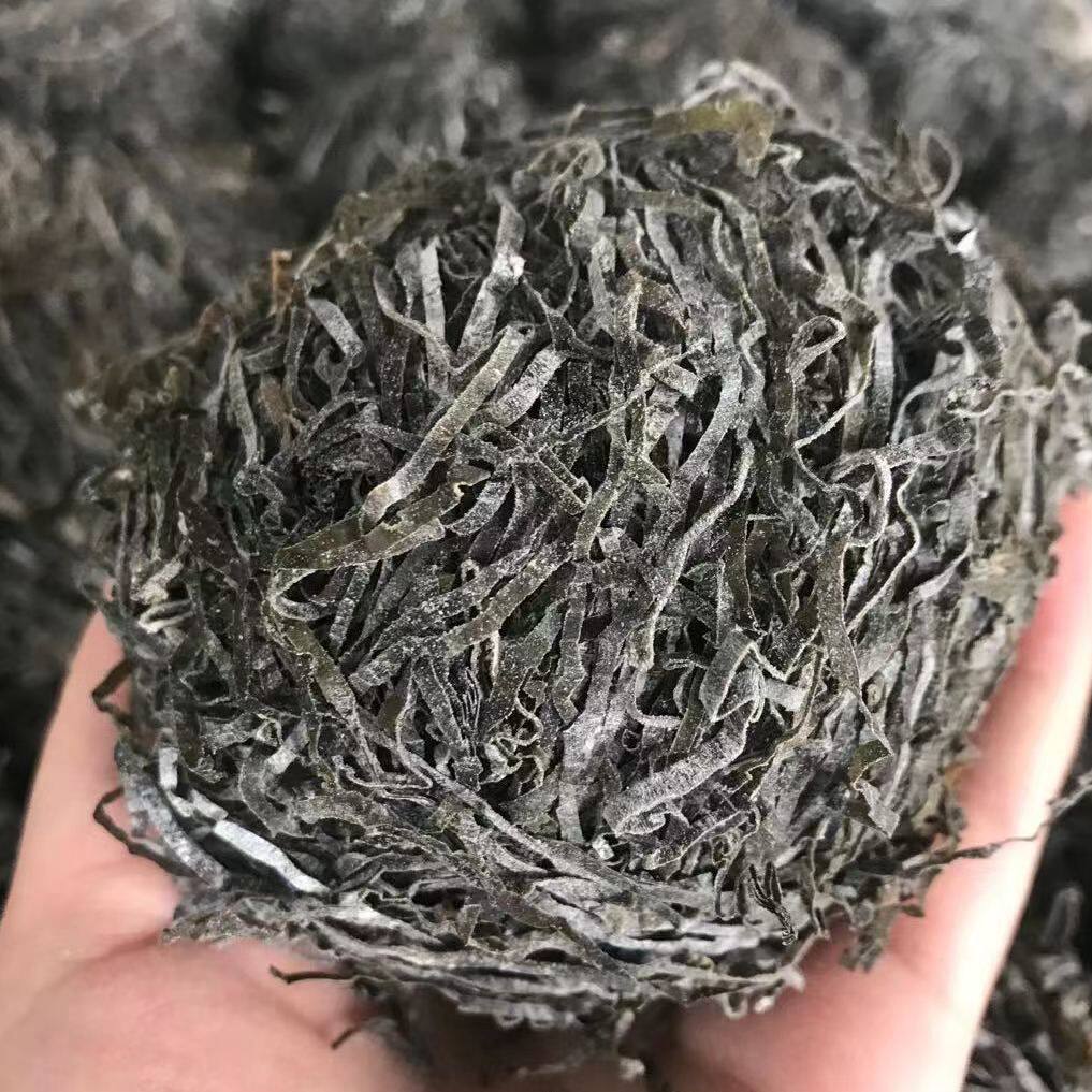 霞浦海带丝日晒干货天然裙带菜细丝超细凉拌无盐海带丝干型超厚P