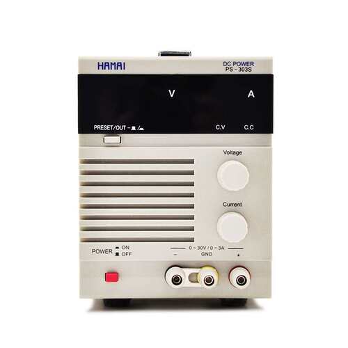 美创3位LED高精度直流稳压电源PS-303S变压器可调电动稳压器