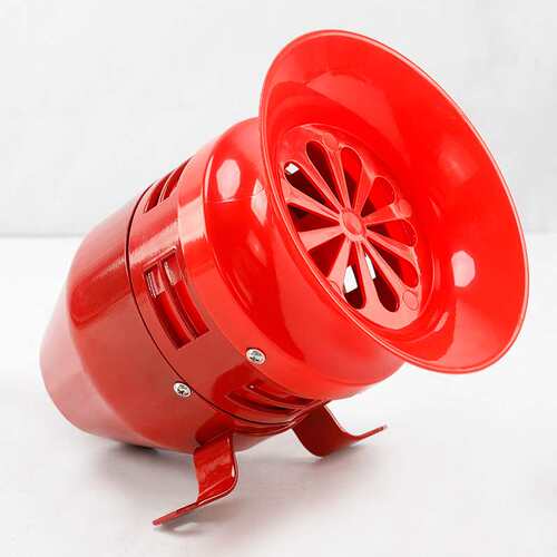 马达报警器MS-390风螺马达报警器220V12V24V110V防空警报器工厂