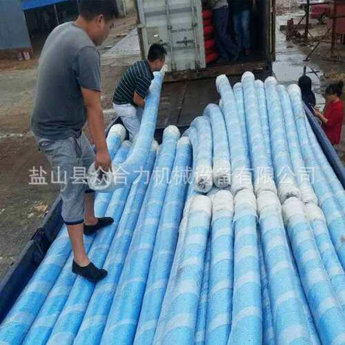 泵车软管 四层钢丝DN125 5英寸泵车拖泵布料机软管橡胶管