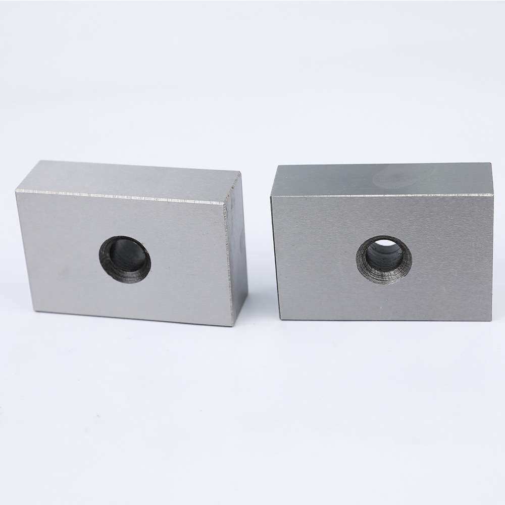 英制 1X2X3" 1孔垫块2块 1/2"孔等高铣床垫块量块 台虎钳平行垫铁