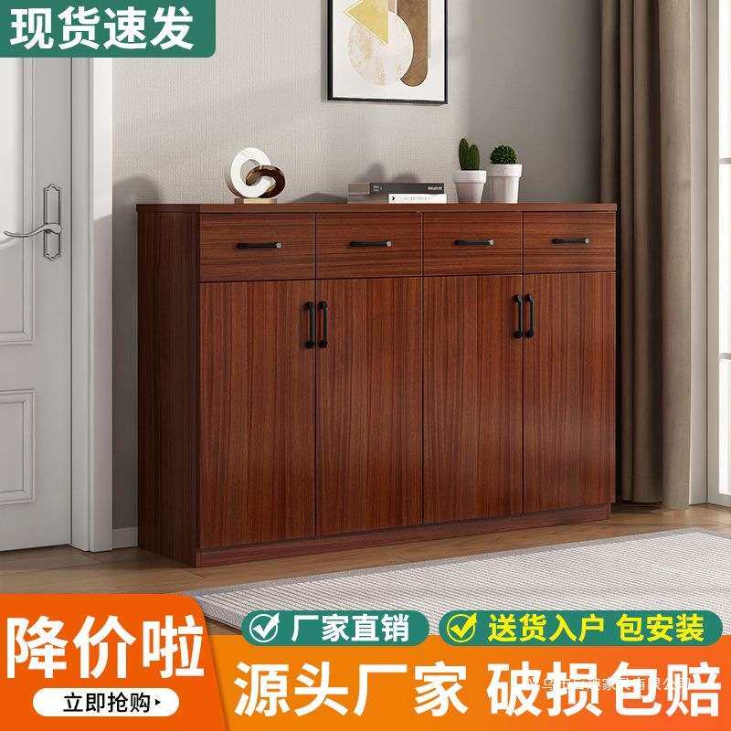餐边柜多功能家用客厅储物茶水柜木质收纳柜靠墙简约飘窗阳台柜