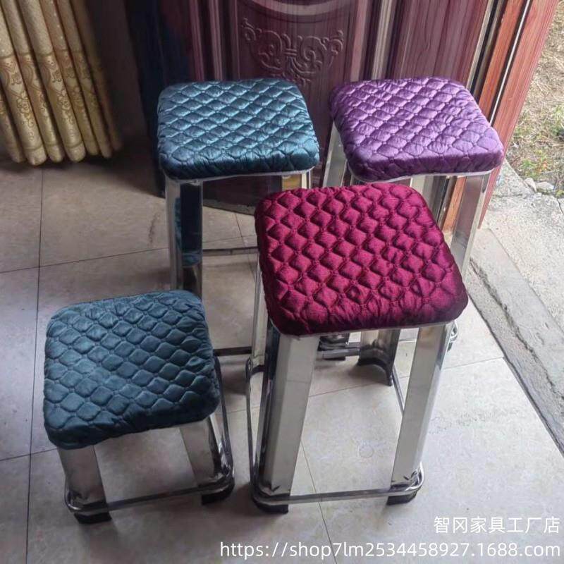 不锈酒钢凳加厚AVZ大型会场席宵夜摊子专用直凳子销
