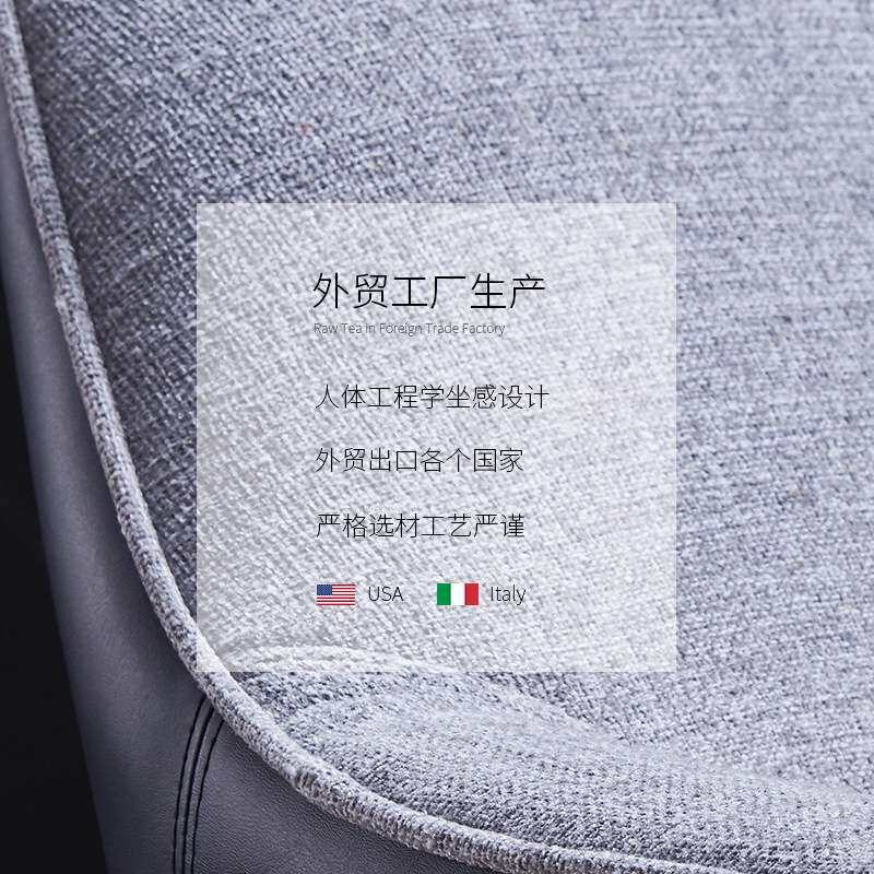 北欧单人沙发椅布艺棉麻客厅阳台创意椅设计师洽谈沙发椅休闲椅子