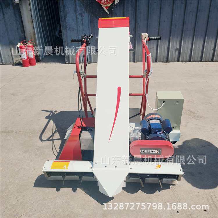 刮板式汽油收粮机 鸡粪沙子自动装袋机双口袋装袋机