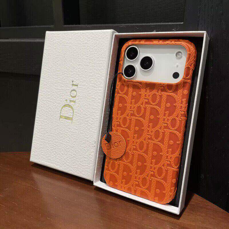 Lüks Dəri Telefon Qutusu iPhone 14, 15 Pro, 17, 18 Pro Max üçün