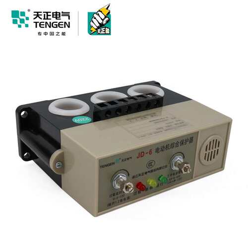 TENGEN天正电气 JD-6 63-400A电动机综合保护器过载缺相断相380V