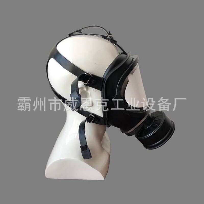 多功能过滤式全面防毒面具自吸过滤导气管面罩防护防毒防烟面具