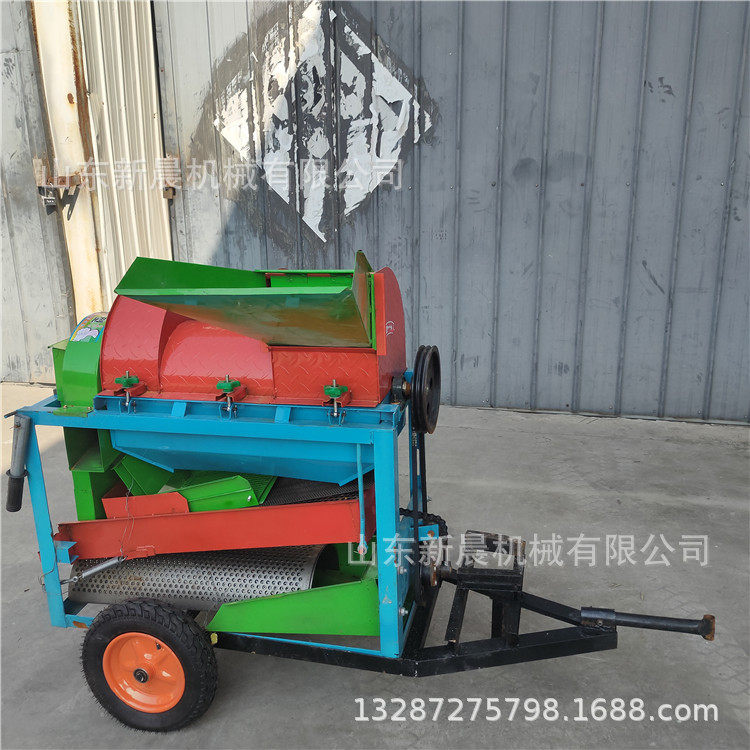 菜籽油菜黄豆脱粒机苦豆子甘草籽打粒机三相电脱粒机