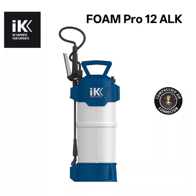 西班牙IKFOAMPRO12ALK耐碱性泡沫喷壶PH7-14汽车清洁用喷壶