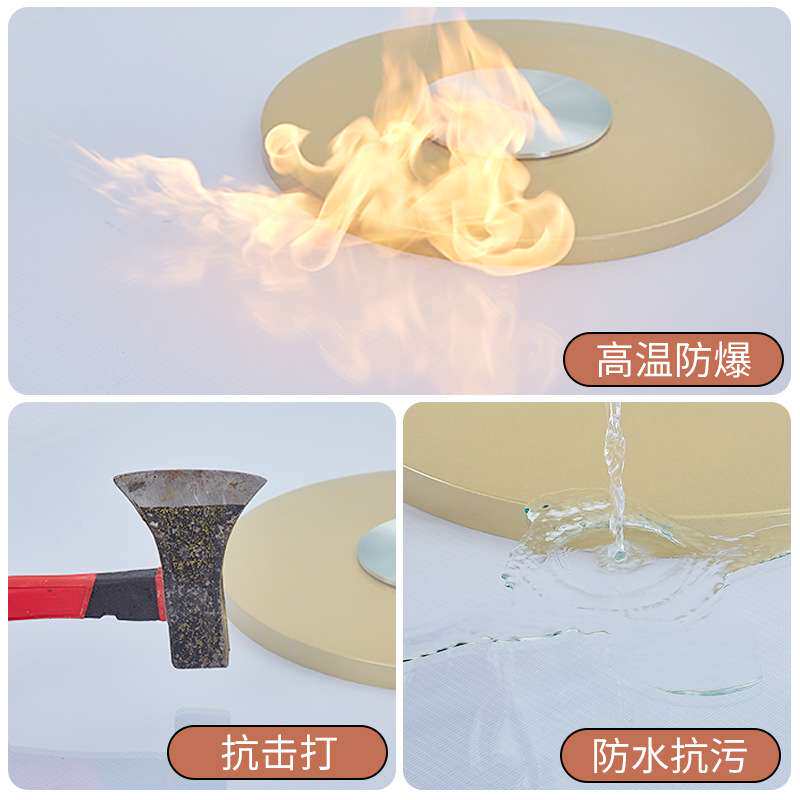 厂家直批餐桌钢化玻璃转盘圆桌玻璃转盘家用饭店圆形钢化玻璃转盘