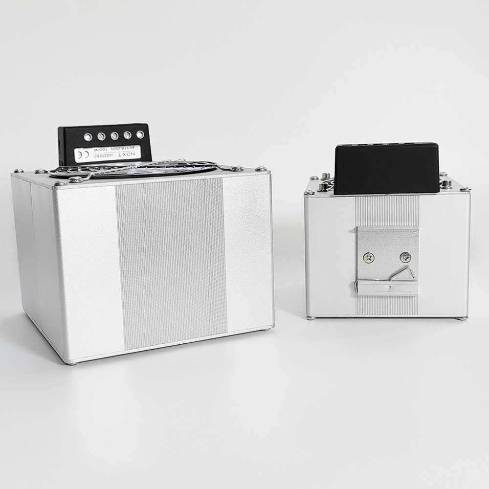 厂家直销1000W1500W开关柜PTC半导体加热器电箱导轨式风扇加热器