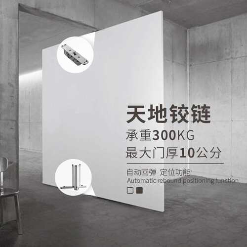 合页轴旋转轴重型对开门木门地弹簧自动闭门回弹定位铰链