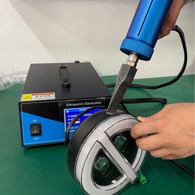 35K1200W汽车大灯灯具拆卸分离超声波切割模具焊头机器设备工装厂