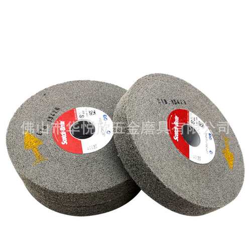卷紧轮LD轮6*1*1英寸8S金属不锈钢电子产品打磨抛光去毛刺研磨轮