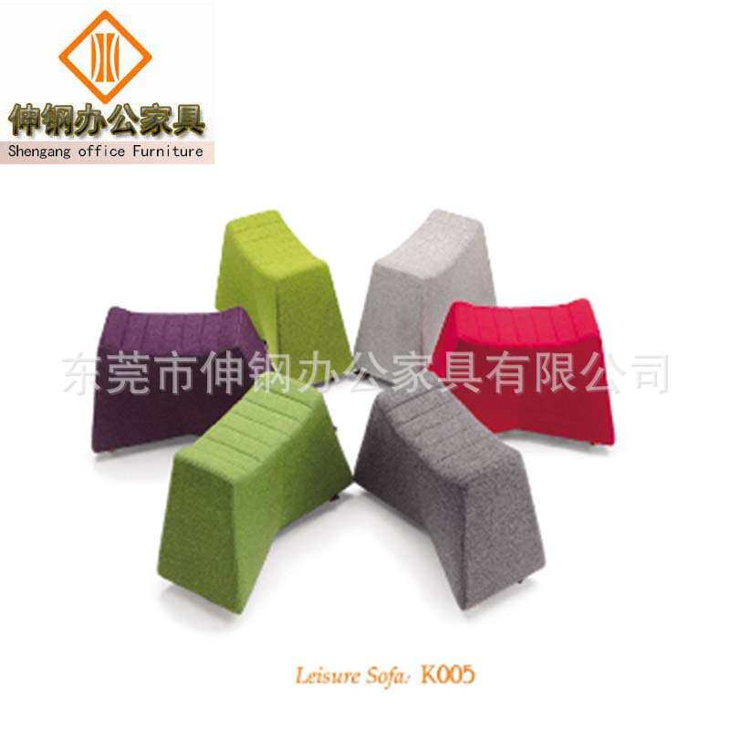 絨布沙发茶几组合家用休闲私密创意客厅转角按摩东莞办公家具