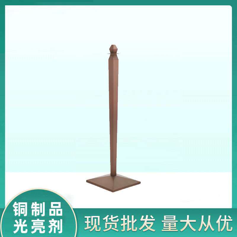 LG-A 菱形礼宾栏杆座酒店礼宾杆挂绳迎宾柱豪华不锈钢