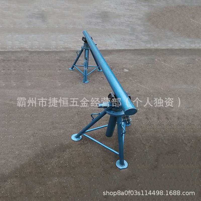 电缆放线架棘轮式三角放线架三脚升降螺旋支架立式线缆支架