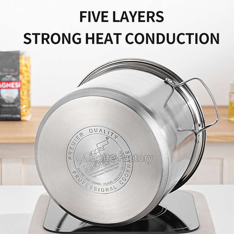 跨境不锈钢套装锅套锅炊具套装厨房锅具套装cookwareset外贸厨具