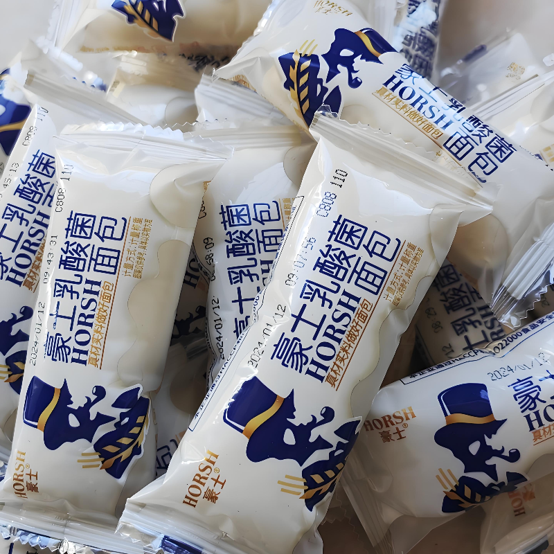 豪士乳酸菌小口袋面包整箱速食
