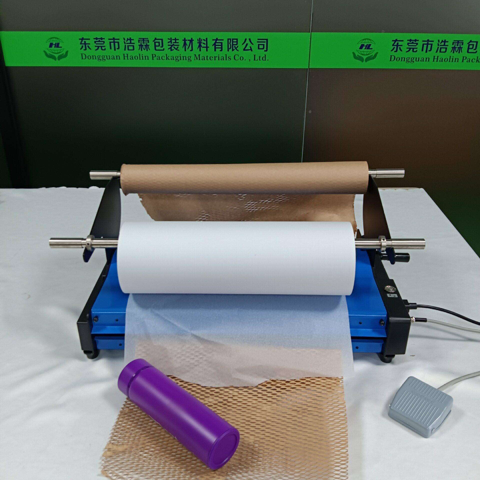 自动蜂窝延展走纸机出纸机电动蜂巢纸拉伸机小型拉纸机不带裁刀