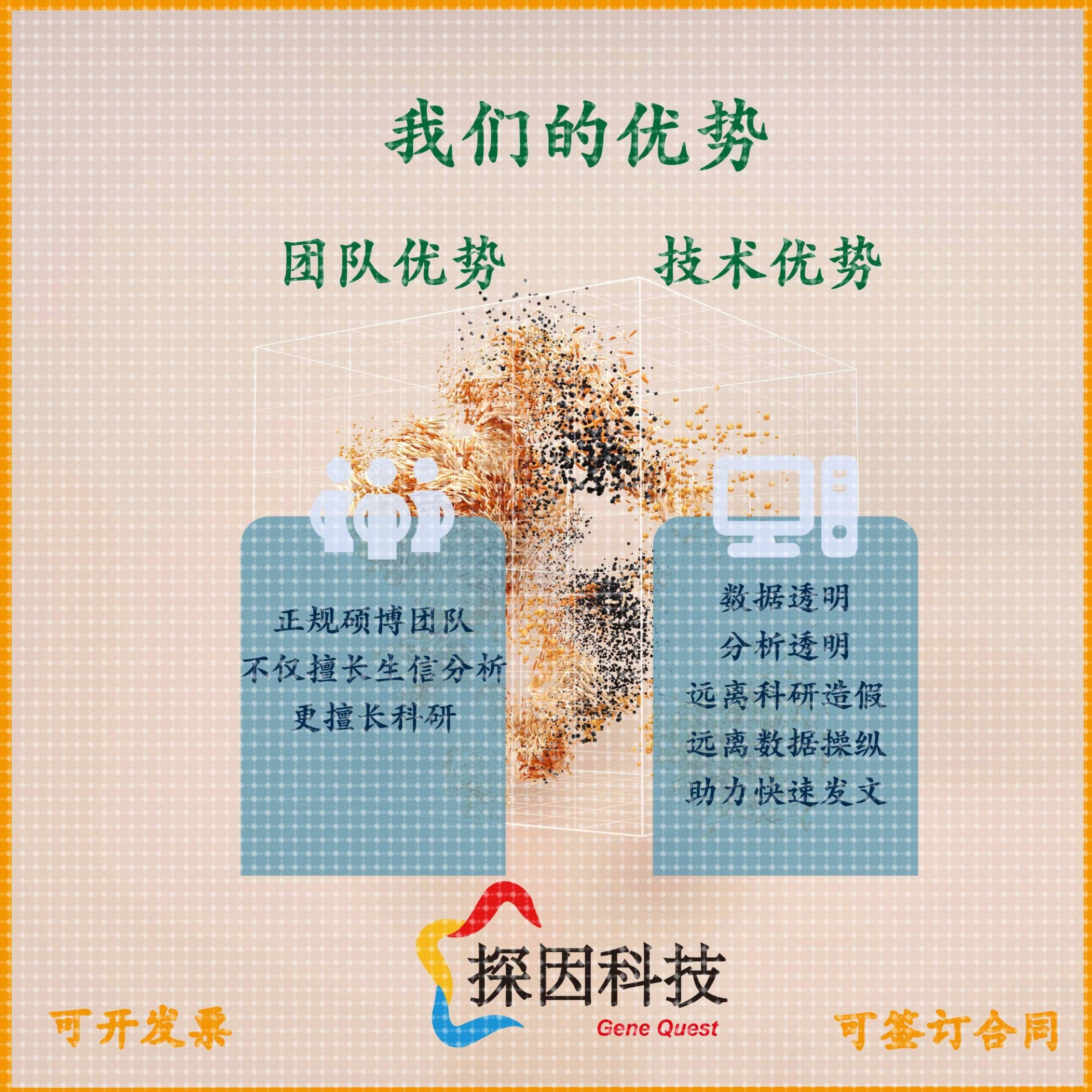 生信分析数据分析大数据临床样本测序NGS
