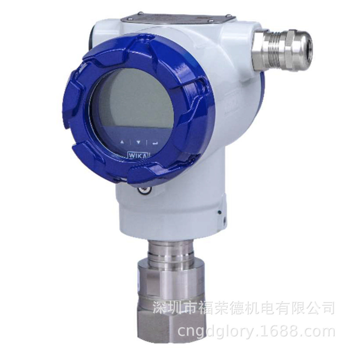 威卡UTP-18压力变送器 LCD显示 4-20mA HART WIKA压力传感器70MPa图片