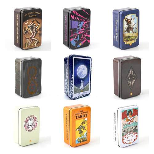 Iron Box 铁盒塔罗牌 Neon Moon arot Decks 霓虹月亮 游戏卡牌