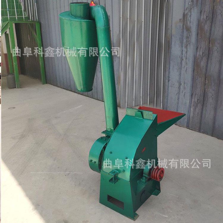 沙克龙粉碎机家用小型牧草打糠机花生秧地瓜秧粉糠机细度可调