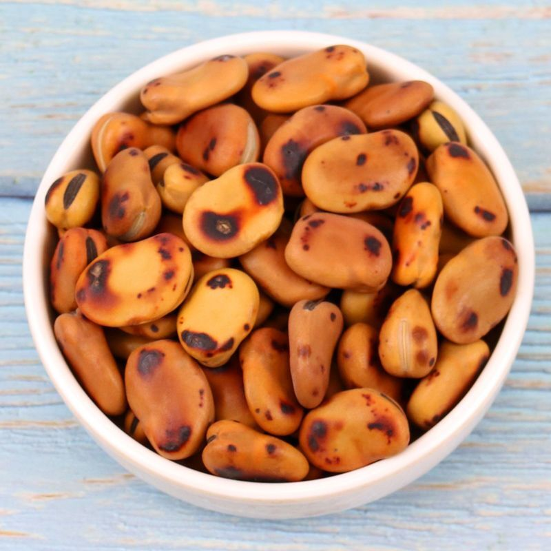 铁锅干炒胡豆特硬香脆炒蚕豆原味炒铁板熟蚕豆零食即食豆子