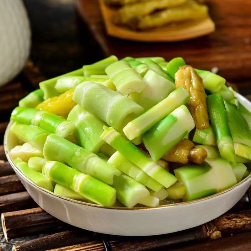 泡椒翡翠嫩笋500g绿竹笋开袋即食盐帮菜清爽餐馆酒席凉菜食材商用