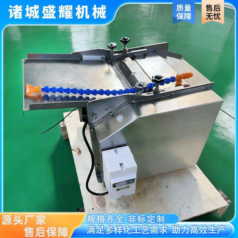 不锈钢防腐去鱼皮机鳕鱼块表层鱼皮组织剥离设备海产品去鱼皮机