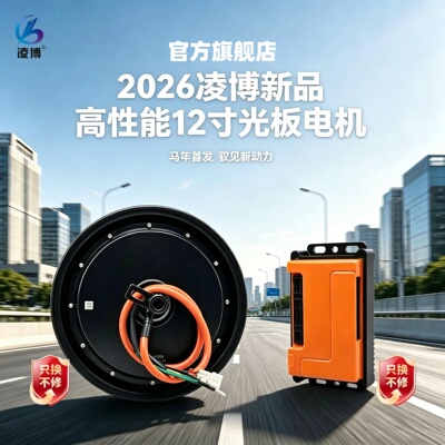 凌博12寸光板电机+凌博控制器