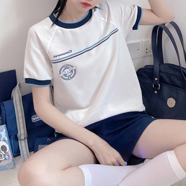 学院风夏季学生运动服套
