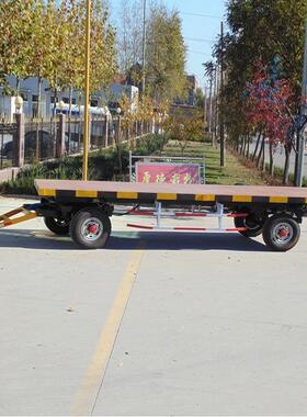 专业货物运输工具车平板拖车 7c-8吨平盘拖车搬运车低价厂家供应