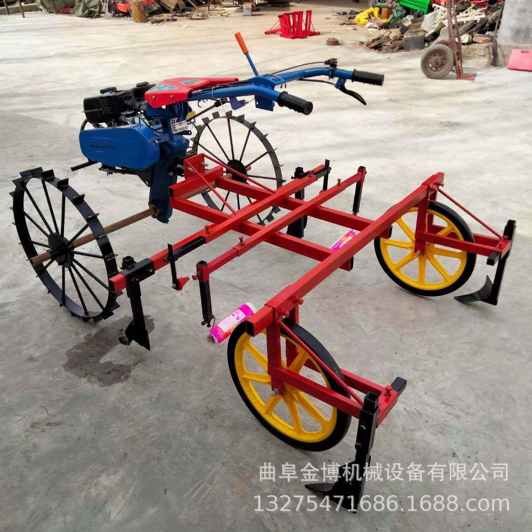 多种款式双垄喷施播种覆膜机农用喷施铺地膜机扣膜机