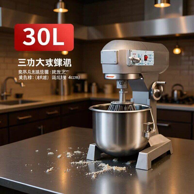 商用食品搅拌机110v230v打蛋机电动面浆蛋液乳酪搅拌器